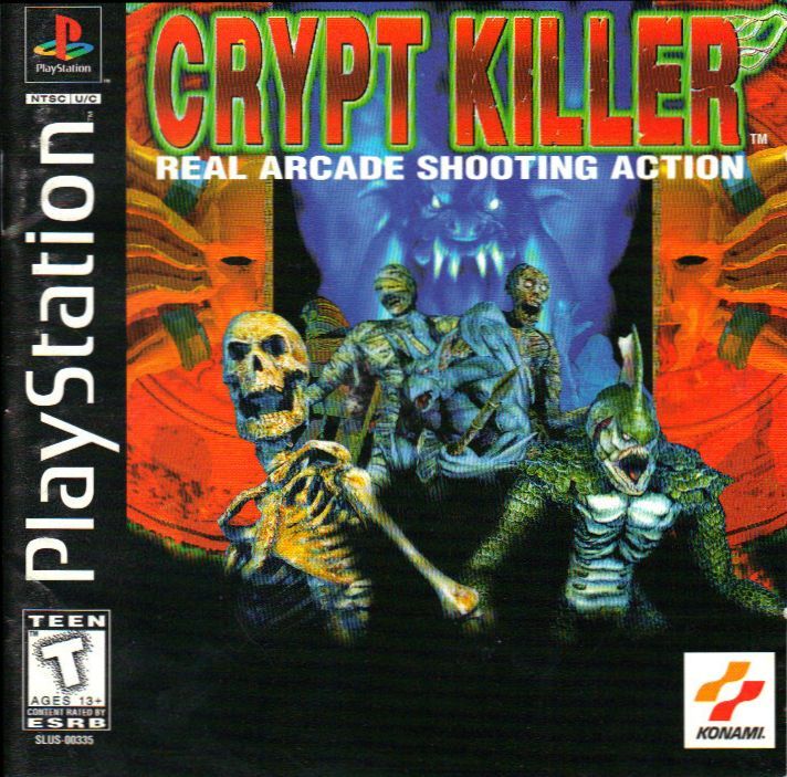 Crypt Killer box art for Sega Saturn